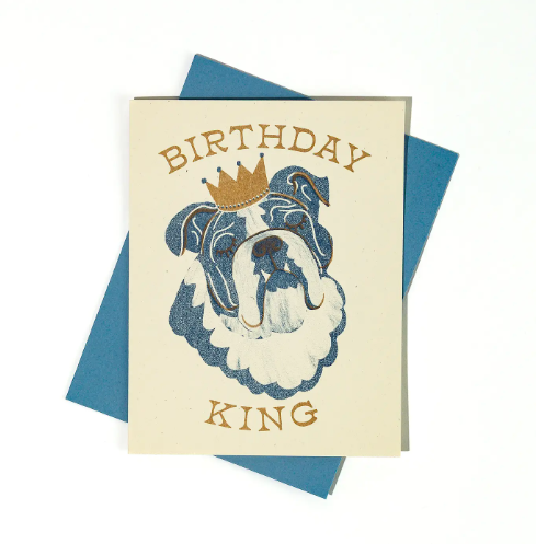 Birthday King Card