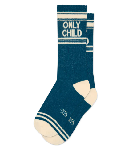 Only Child Gym Crew Socks