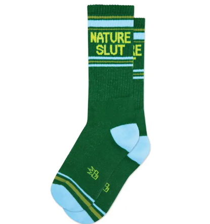 Nature Slut Gym Crew Socks