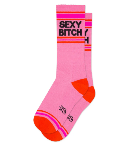 Sexy Bitch Gym Crew Socks