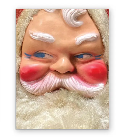 Santa Doll Holiday Greeting Card