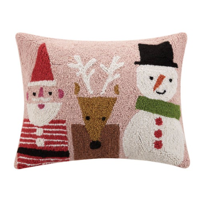 Santa and Friends Hook Pillow