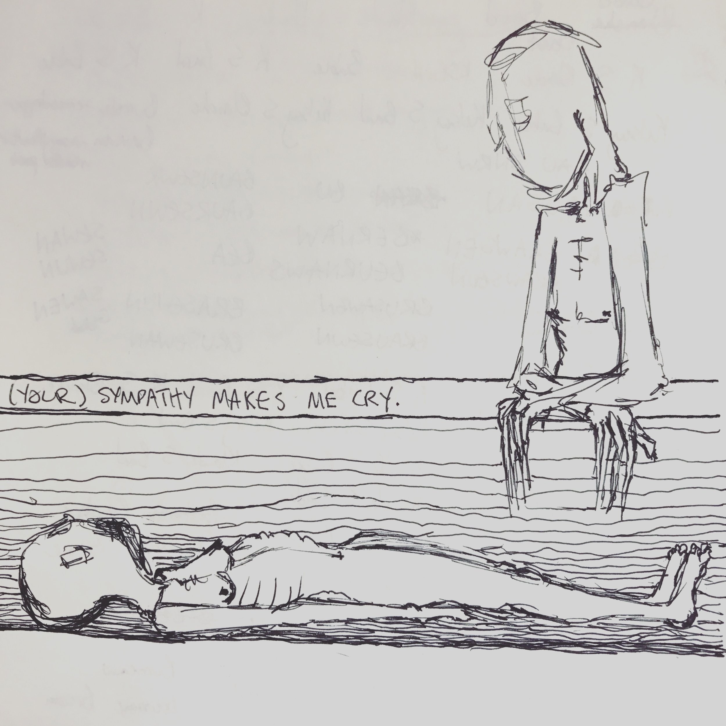 "Attitudes Towards Love" series: (Your) Sympathy Makes Me Cry