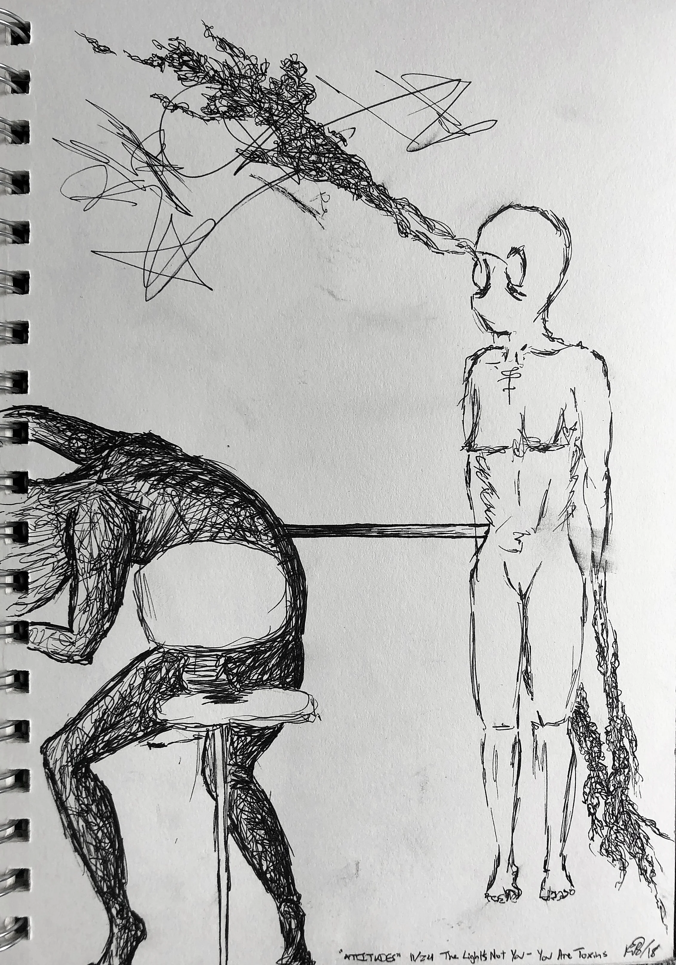 "Attitudes Towards Love" series: The Light's Not You - You Are Toxins