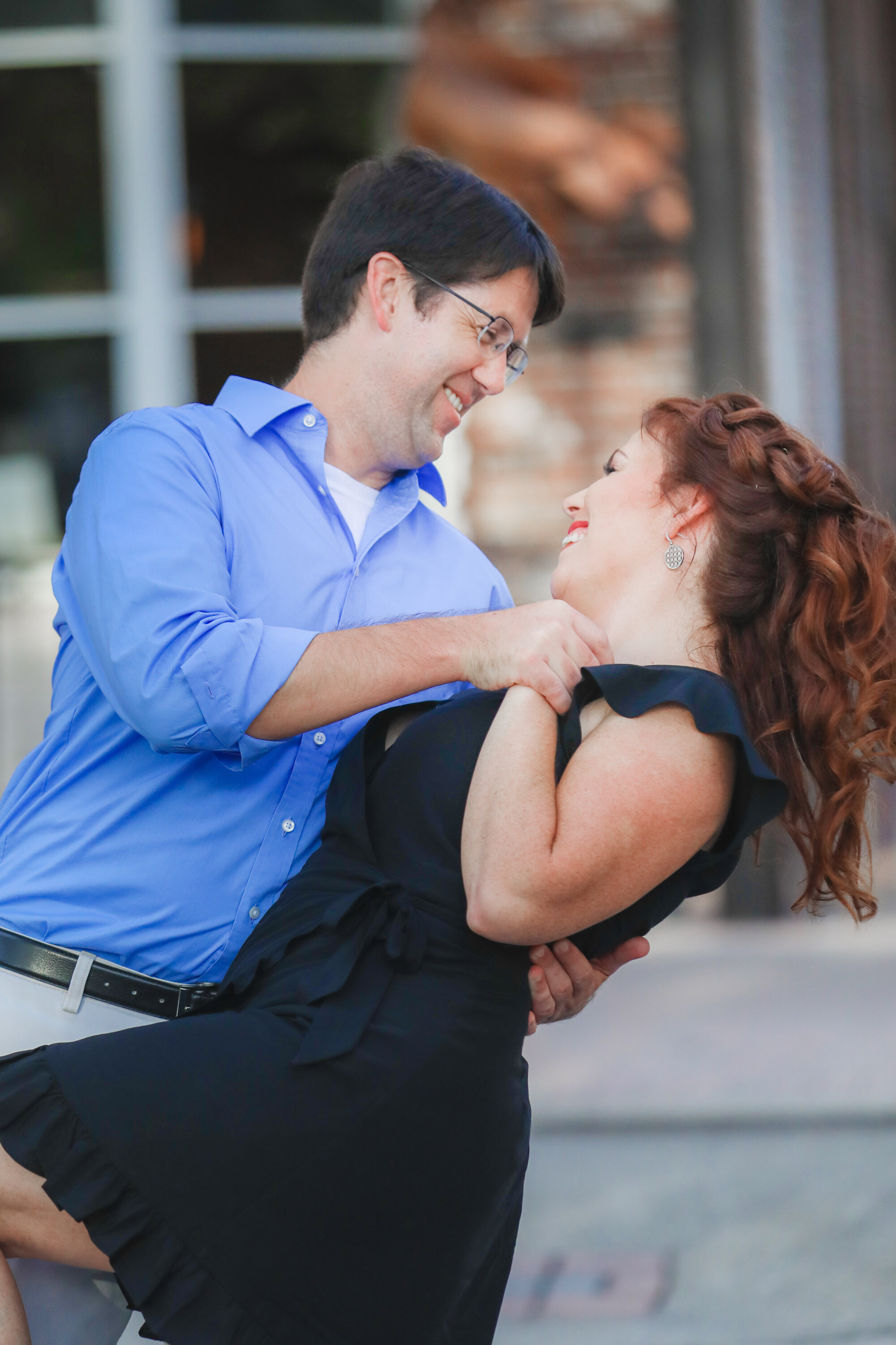 Downtown Gainesville Engagement Photography