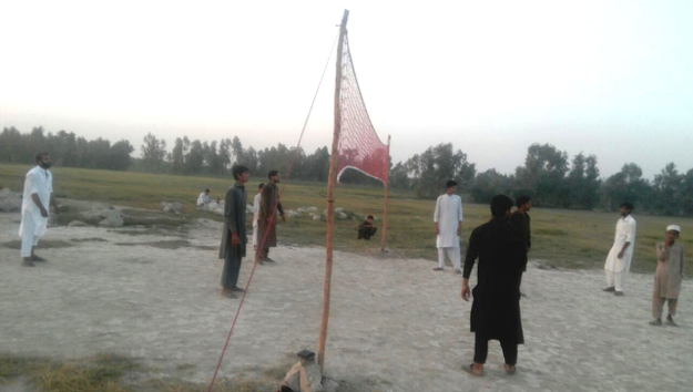 A “New Dawn” for volleyball in a village in KPK Province, Pakistan