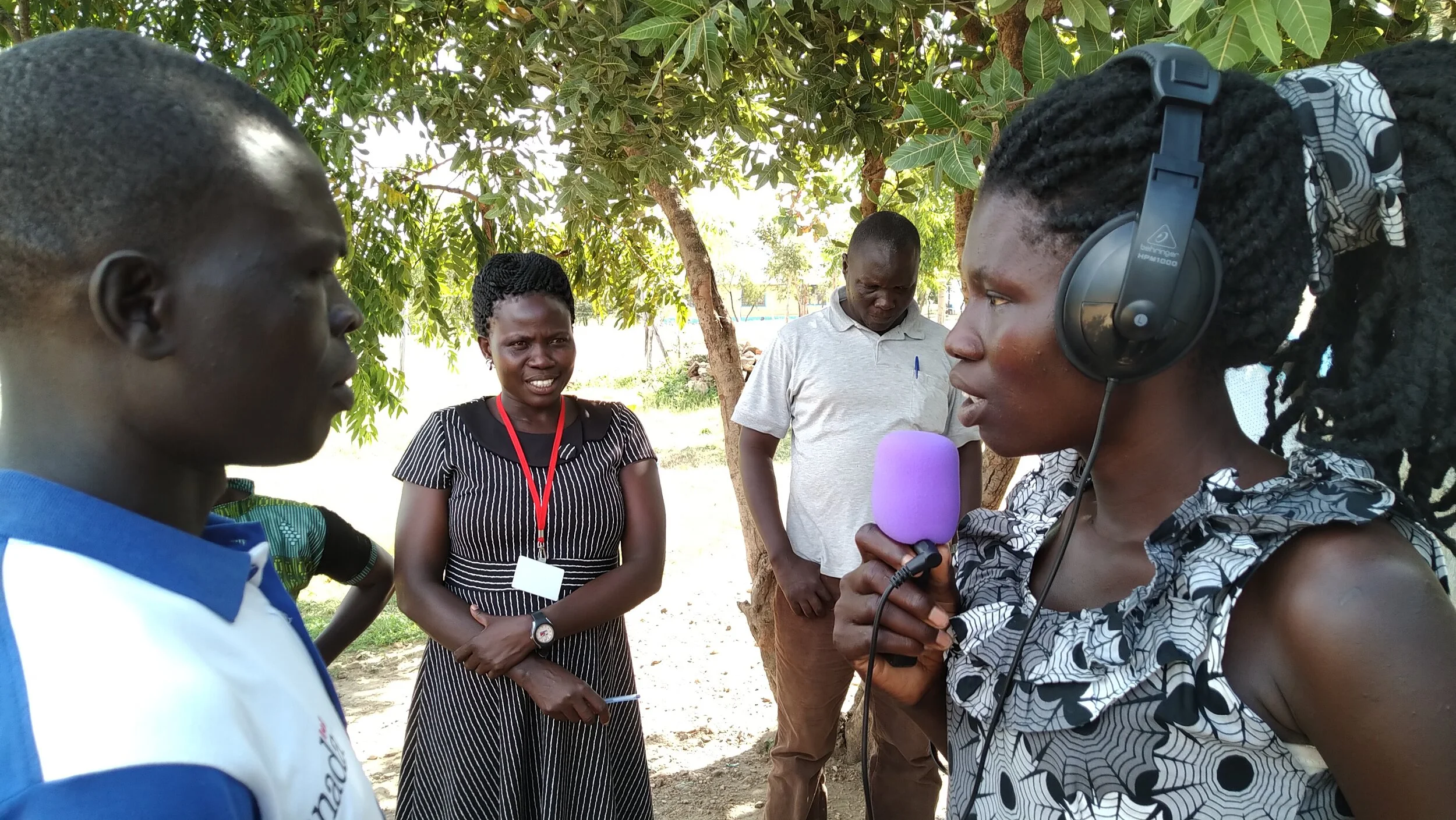 Listening to community voices in Omugo zone, Uganda. HCR, 2019