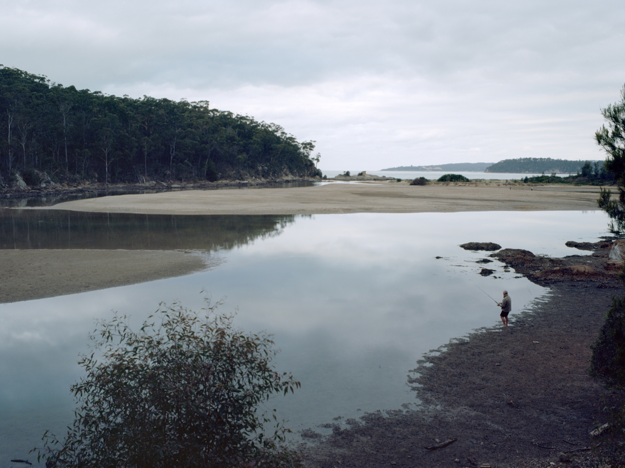 Fisherman at Nullica River