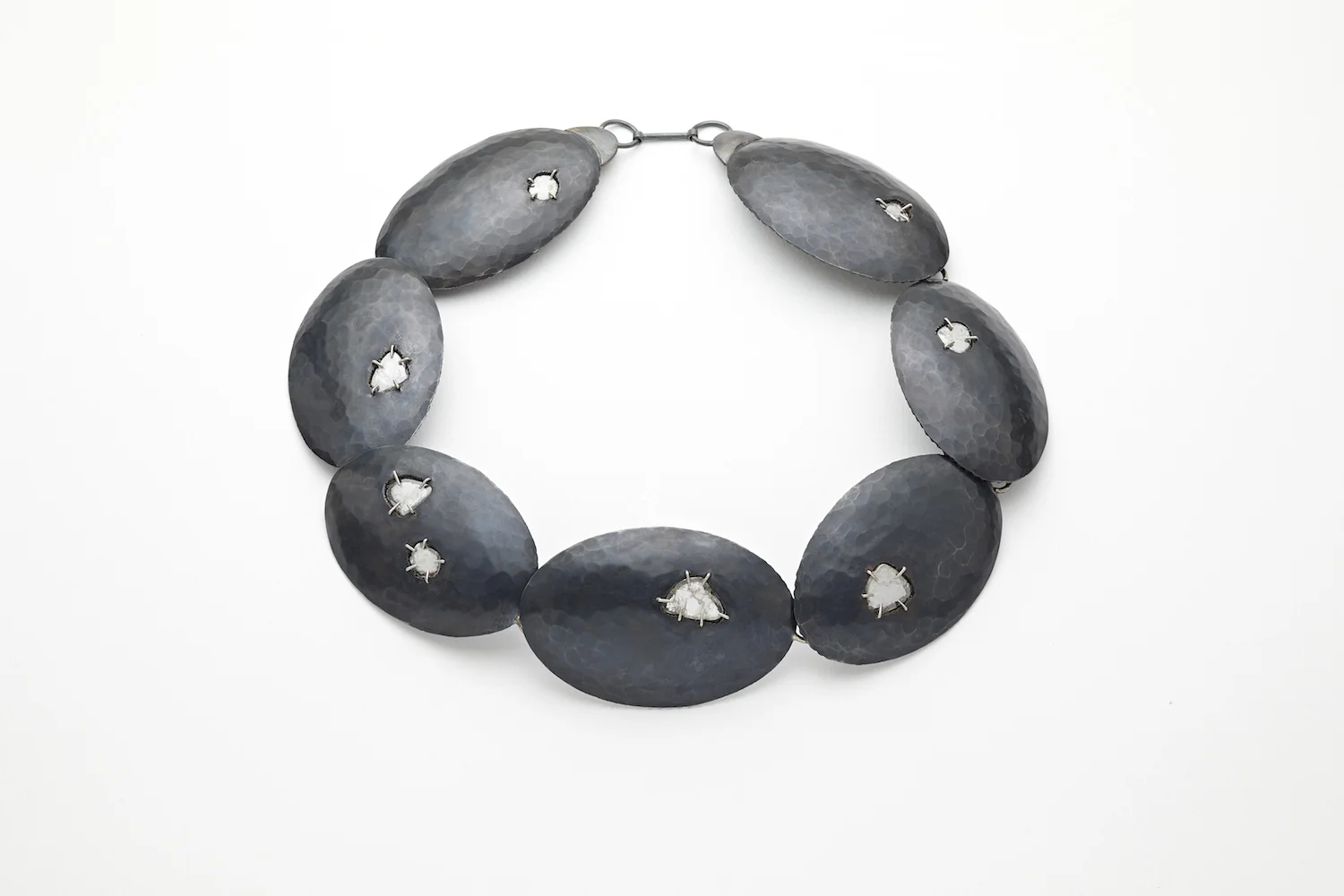 Fluent Diamond Slice Necklace