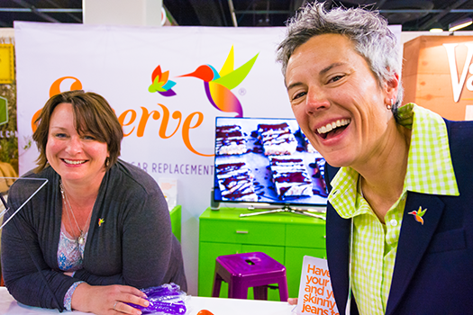 One of the best things about attending the Natural Products Expo was getting questions answered by very knowledgable and friendly people, like the executives from Swerve Sweetener. For us, the Expo was a chance to learn and discover better ways to eat and lead healthy lifestyles.