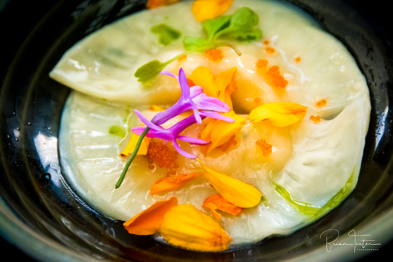 One of the many spectacular delicacies at the JO2 Restaurant in Kapa'a