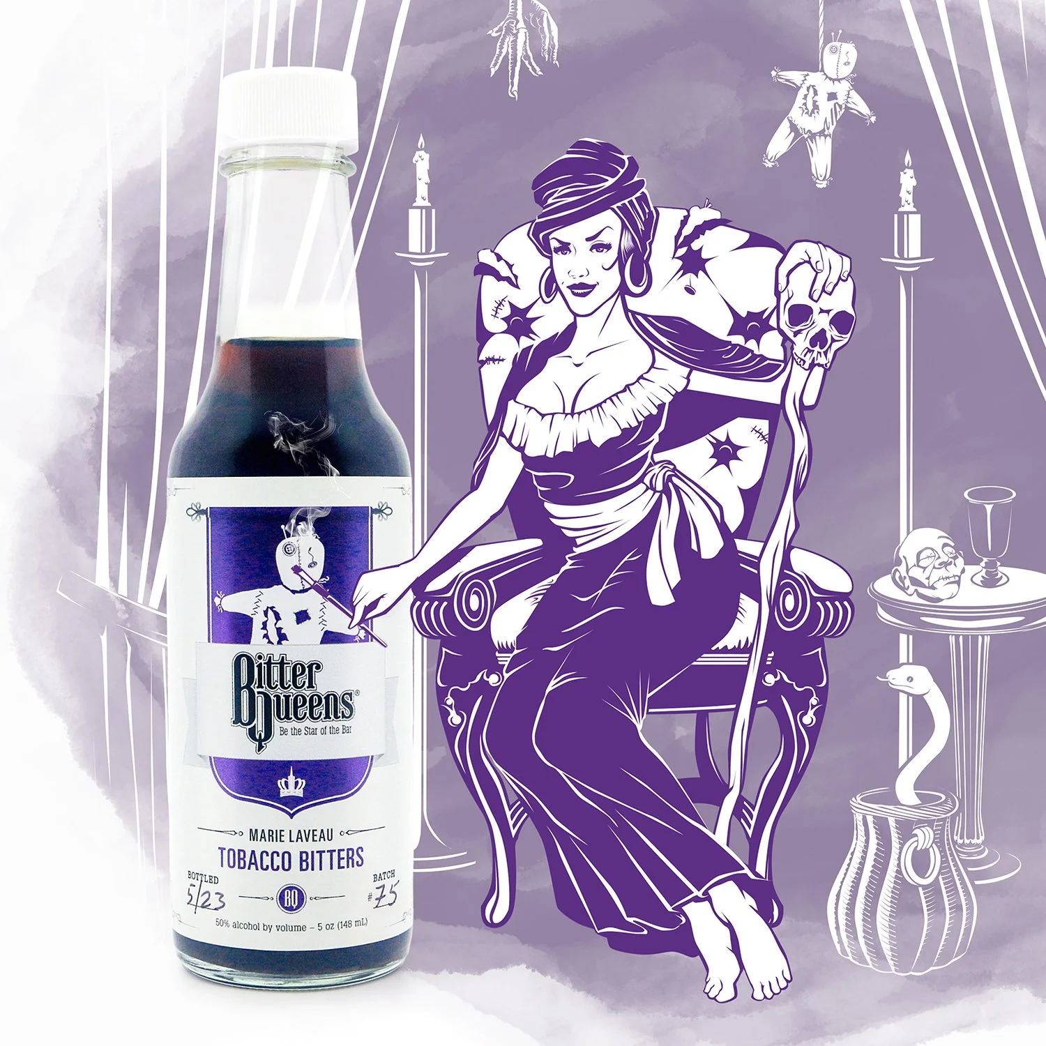 Marie Laveau – Tobacco Bitters — Bitter Queens