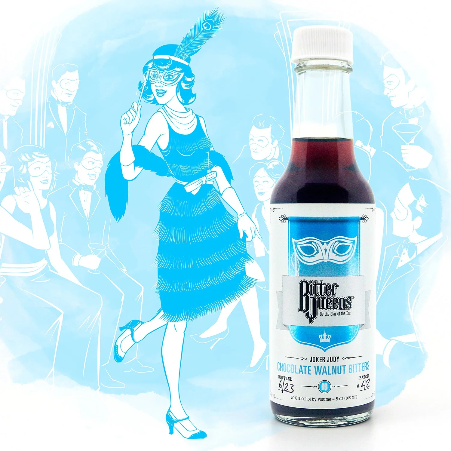 bitter queens tobacco bitters Joker Judy – Chocolate Walnut Bitters — Bitter Queens
