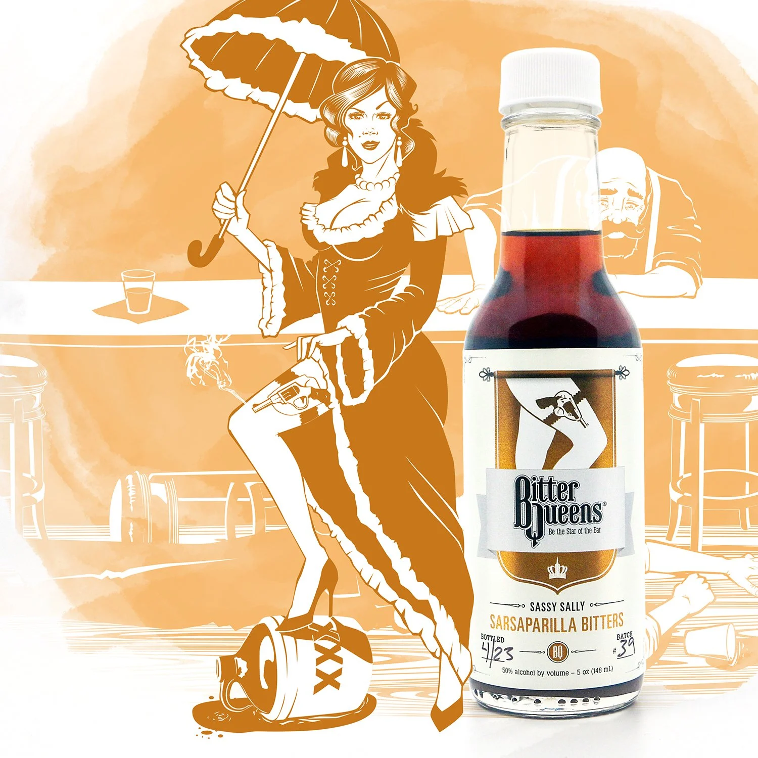 bitter queens tobacco bitters Sassy Sally – Sarsaparilla Bitters — Bitter Queens