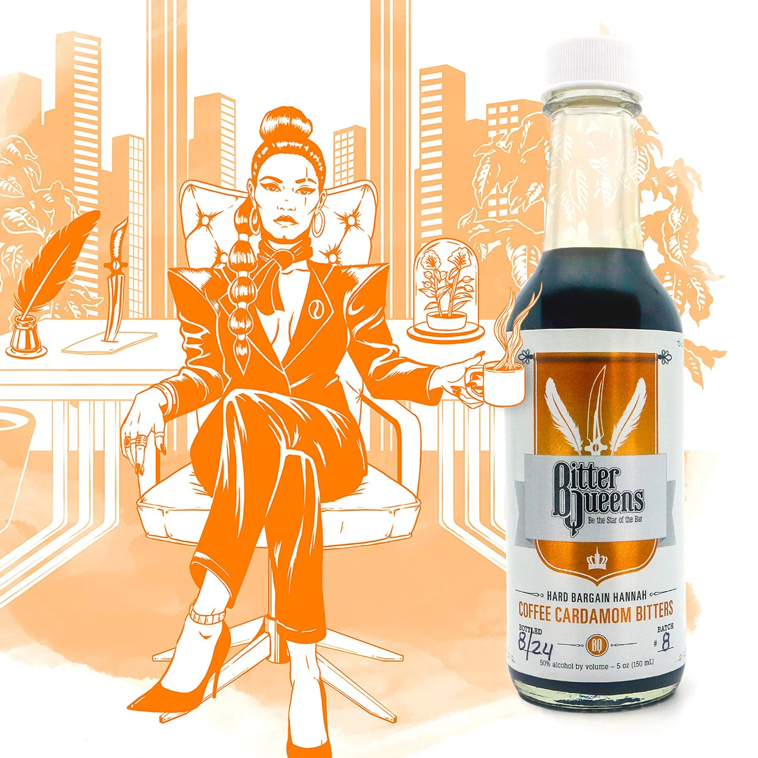 Hard Bargain Hannah – Coffee Cardamom Bitters