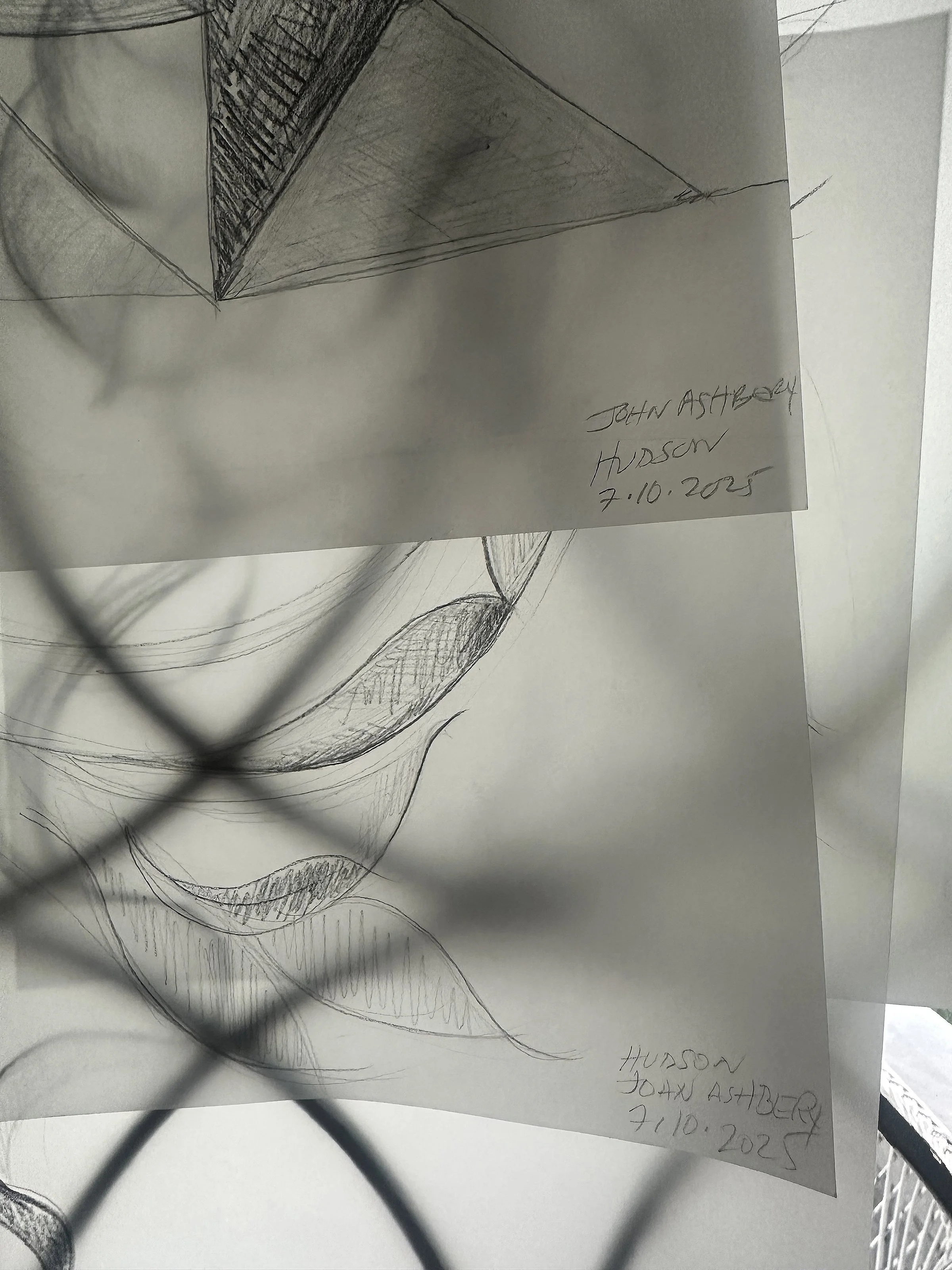 FOLIO: Vellum Drawing, Hudson