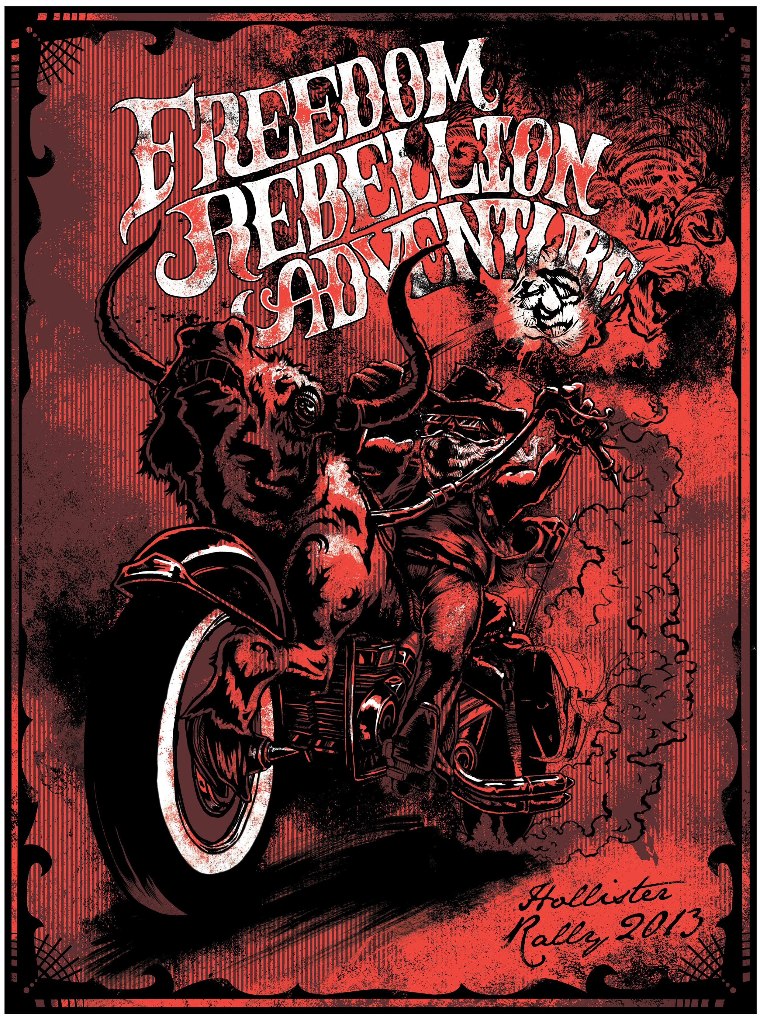 Freedom Rebellion Adventure Red