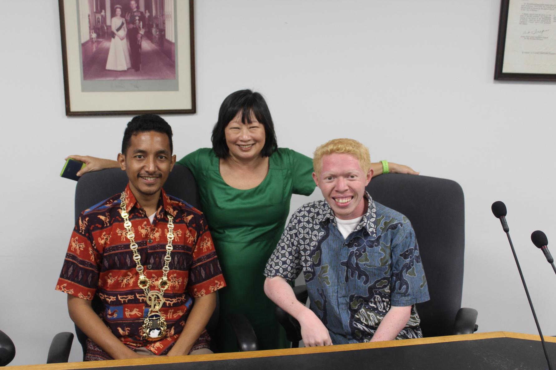 Meeting with the Lord Mayor of Darwin