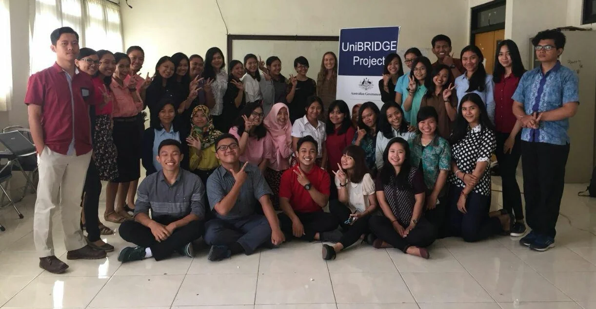 Class at Undiksha, Singaraja, Bali