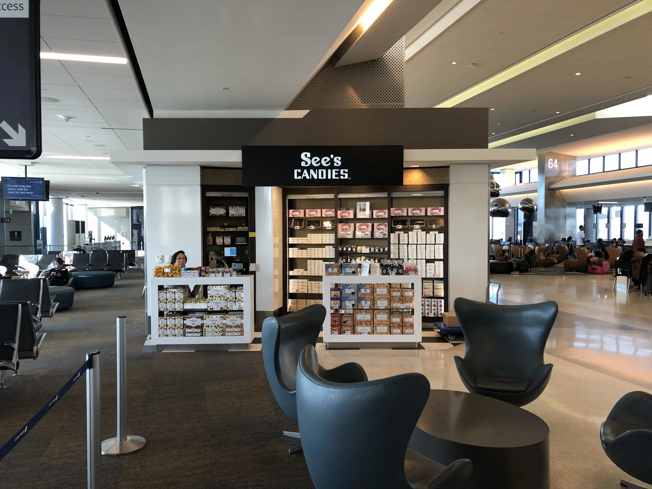 See’s candy store right next to my departure gate for Omaha. Coincidence? I think not. 
