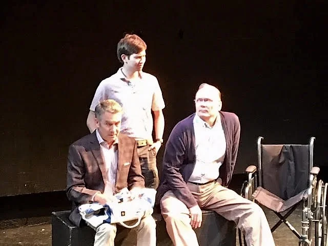 Kyle Merker, Leonard Rose, and Gary Dooley in Blanche in a Wheelchair