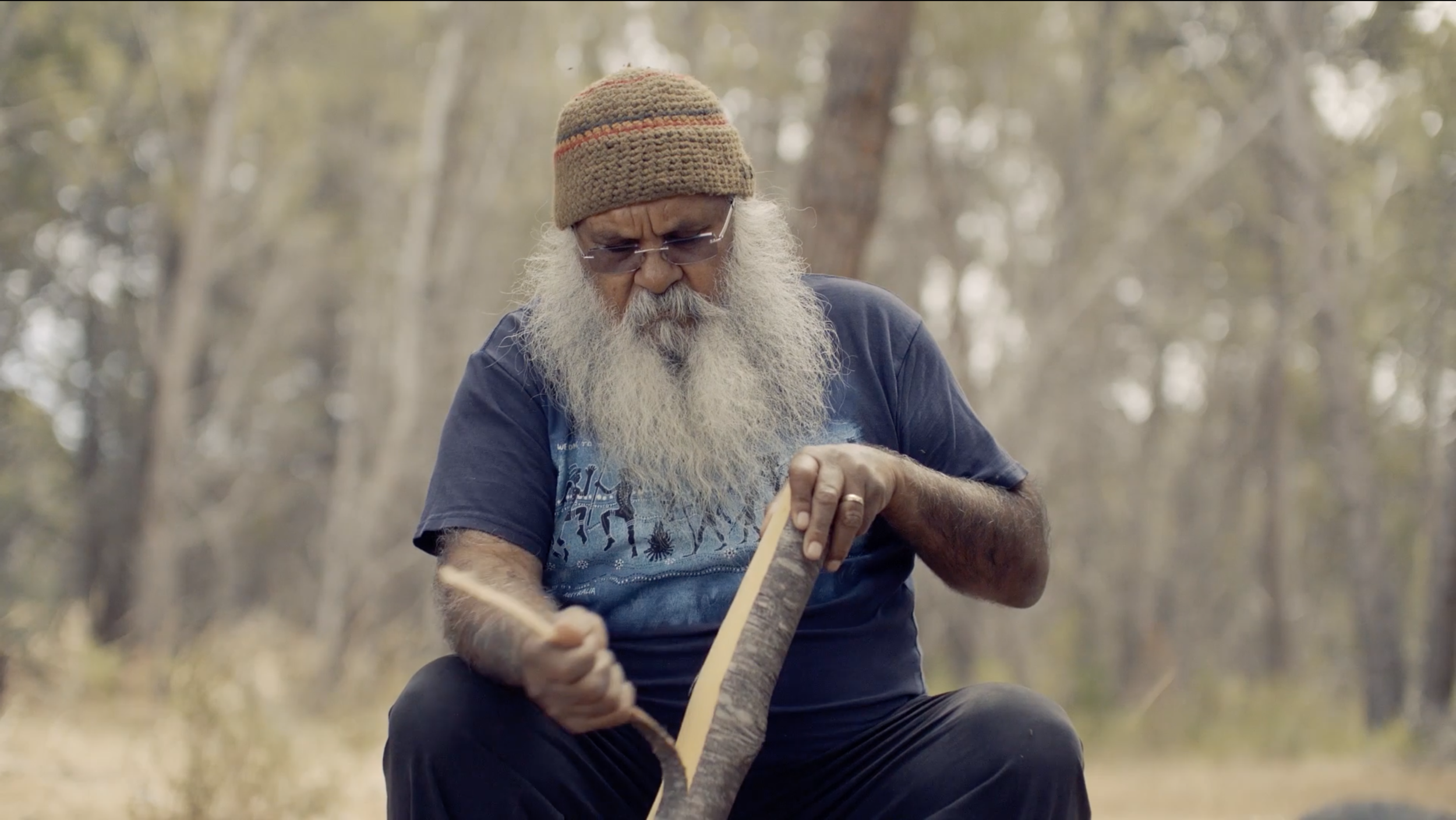 Everything Is Connected - Ngarrindjeri Carving
