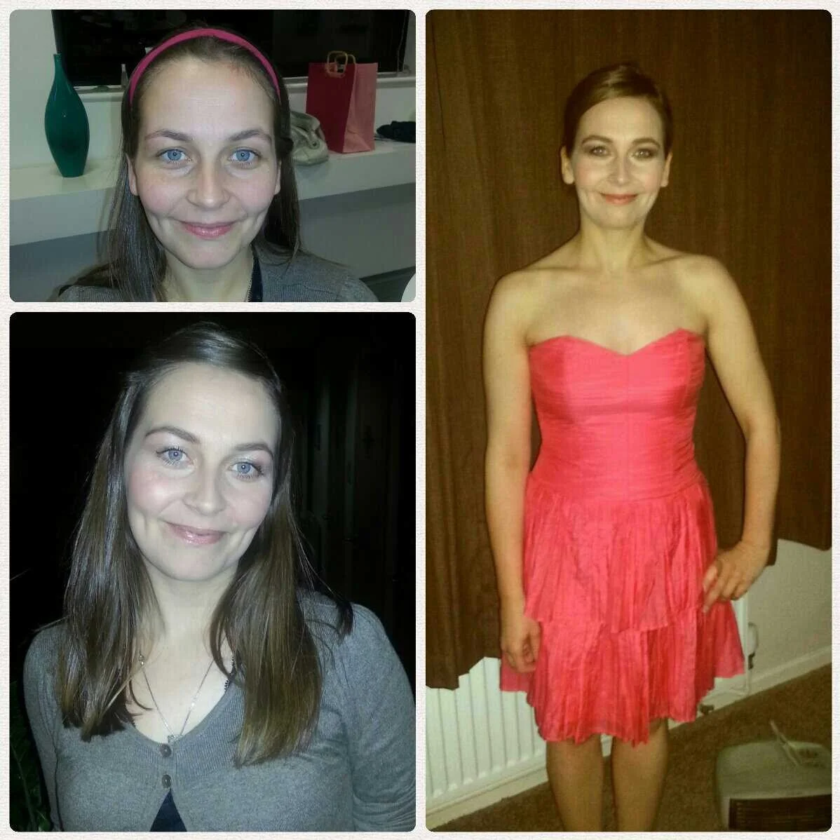 Before and After Make Up - From Desk to Dancing Make Up!