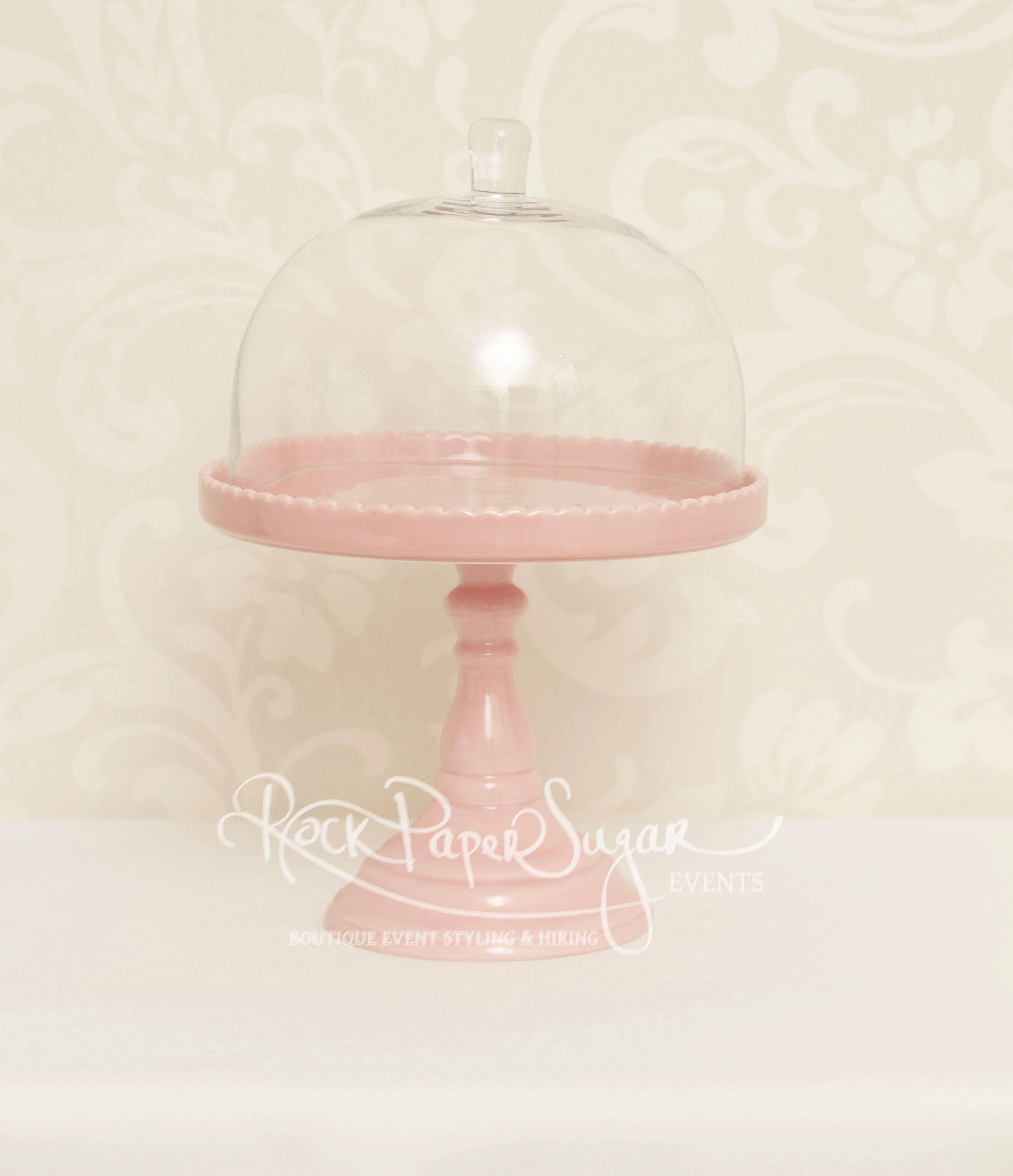 Rock Paper Sugar Events Cake Stands with Dome 001.jpg