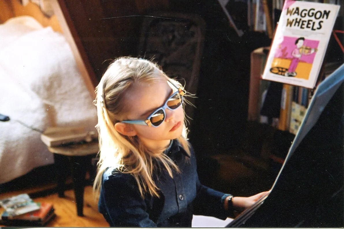 My sister making practice look stylish since 1995