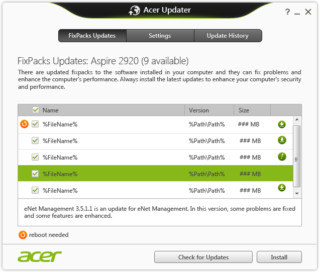 03-1_Acer Updater-checking for fixpack-MAIN1.png