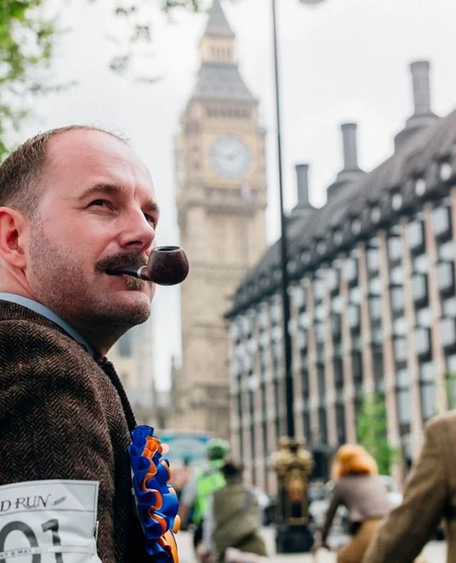 Best foot (& pipe) forward. Check your emails for instructions for rider musettes, if you haven't already... #tweedrun #tweedrunlondon