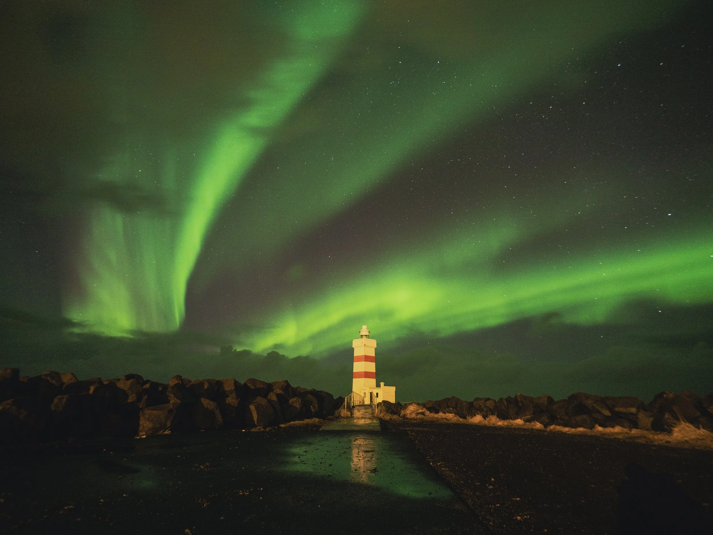 Jagen op het Noorderlicht.