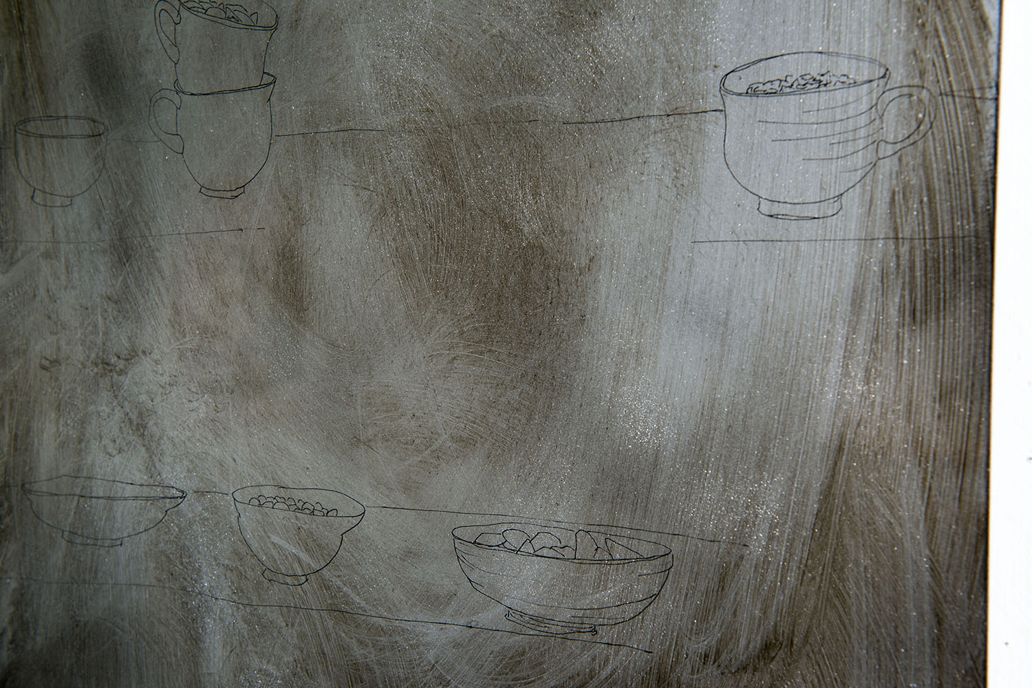 Cabinet for Small Offerings-Detail front