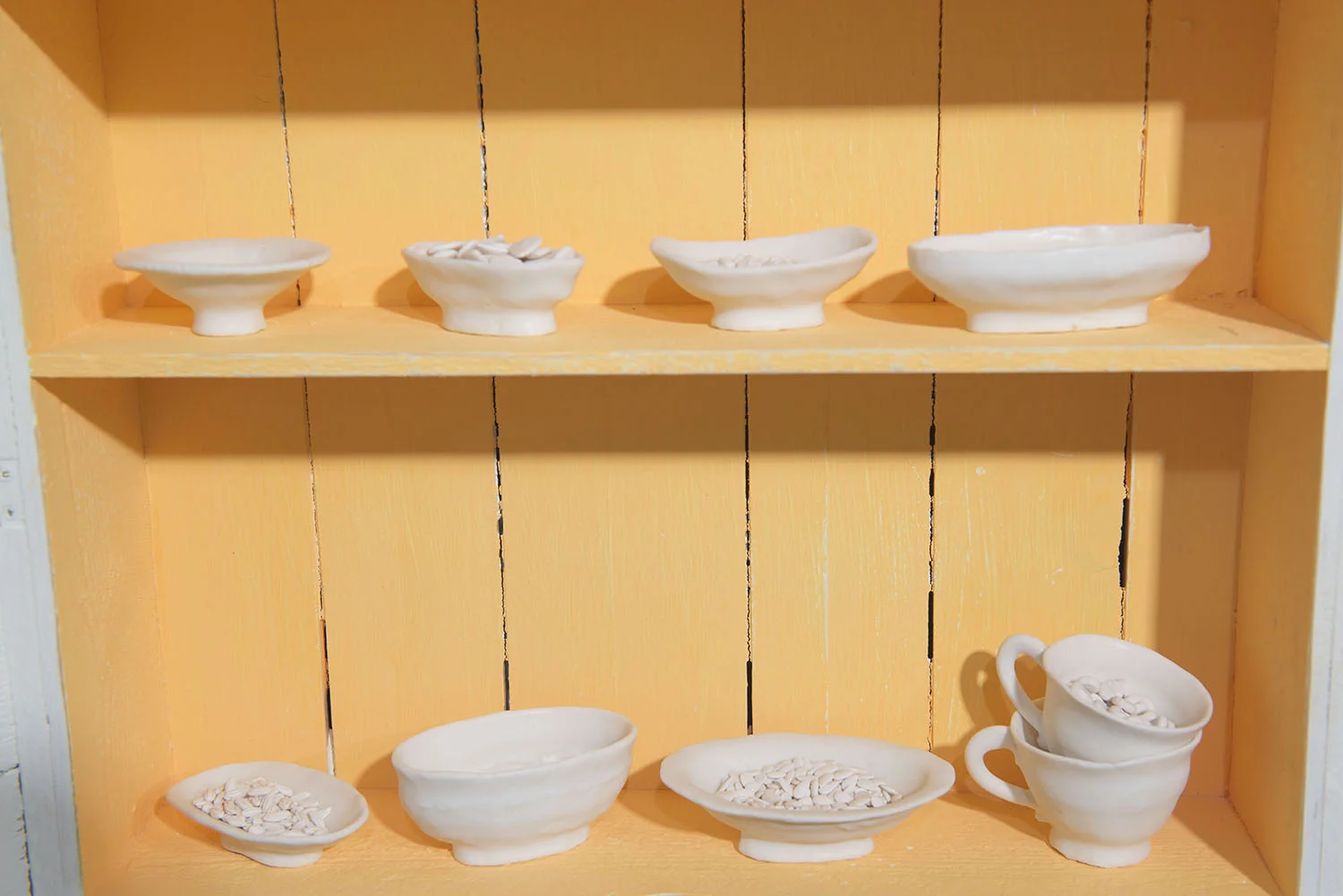 Cabinet for Small Offerings- Detail inside