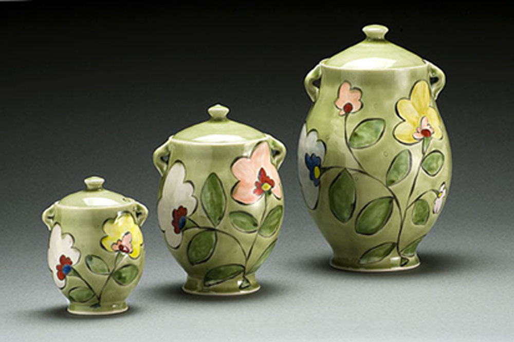 Fancy Bloom Canister Set