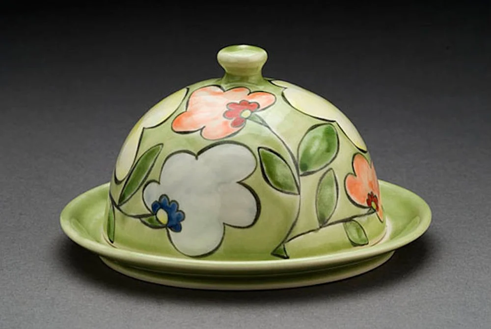 2007-2009 wheel thrown porcelain, underglaze, glaze. (KOP)