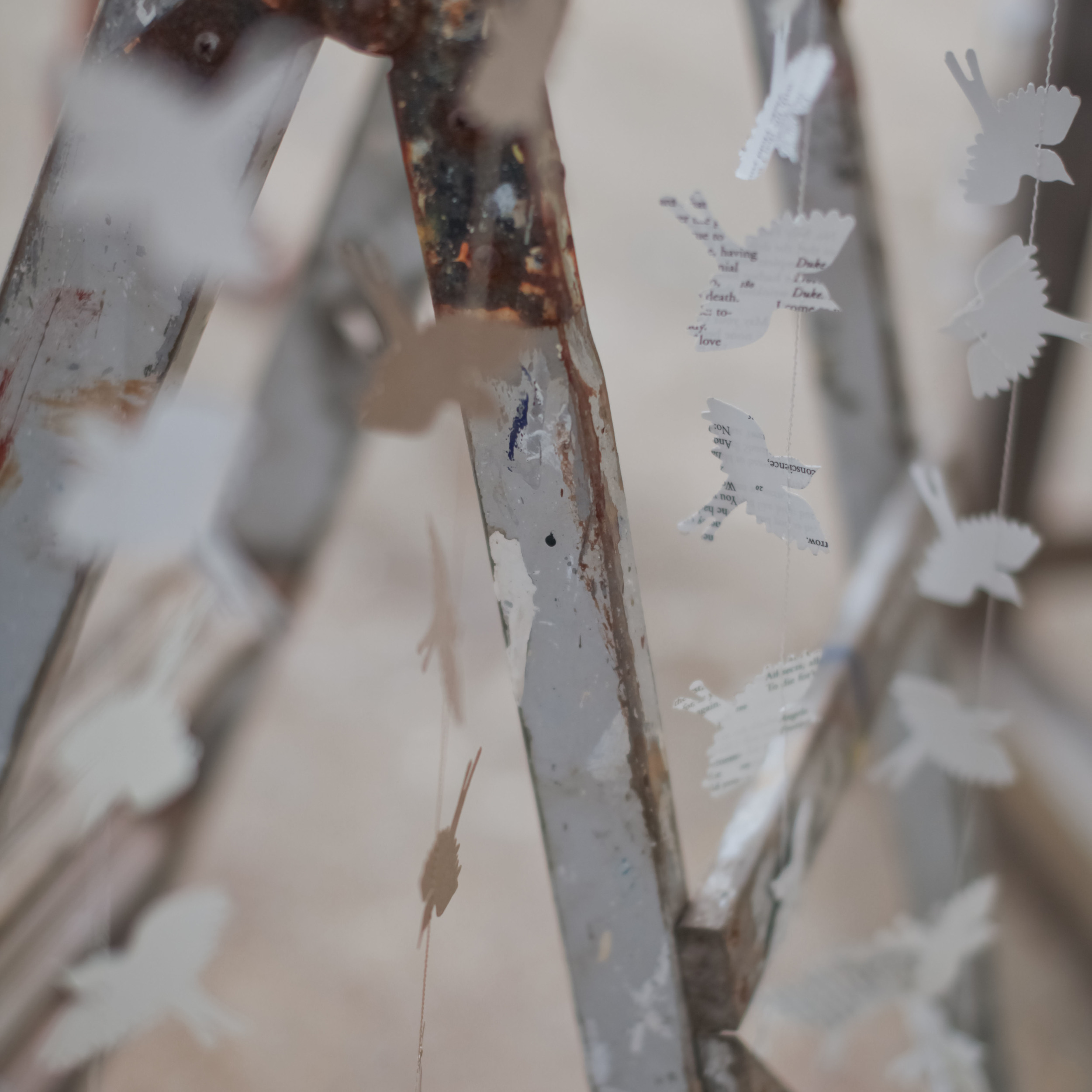 This paper bird bunting in printed or cream would make a great stocking filler and would look lovely hung in a bedroom or conservatory.
