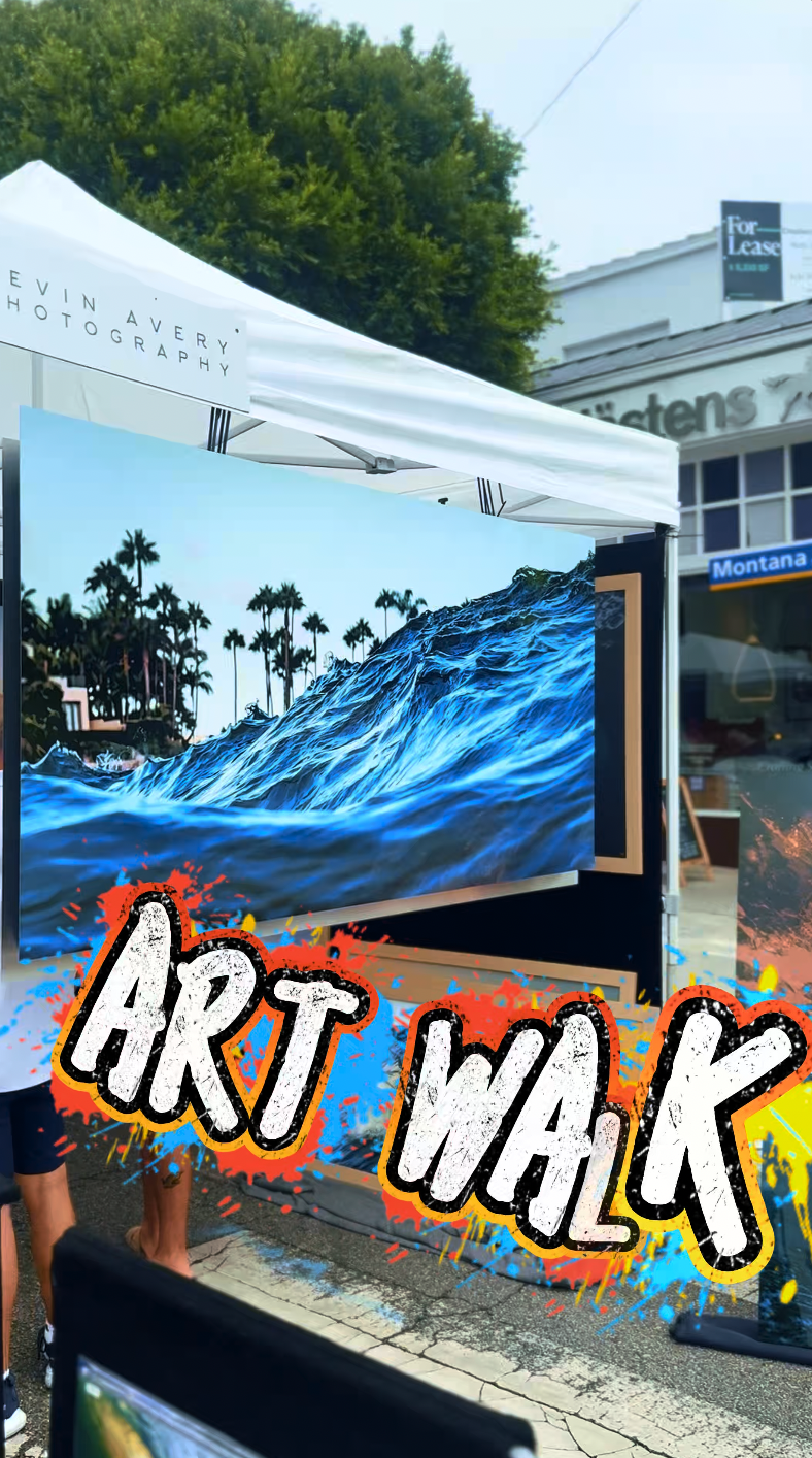 Montana Avenue Santa Monica Art Walk Recap