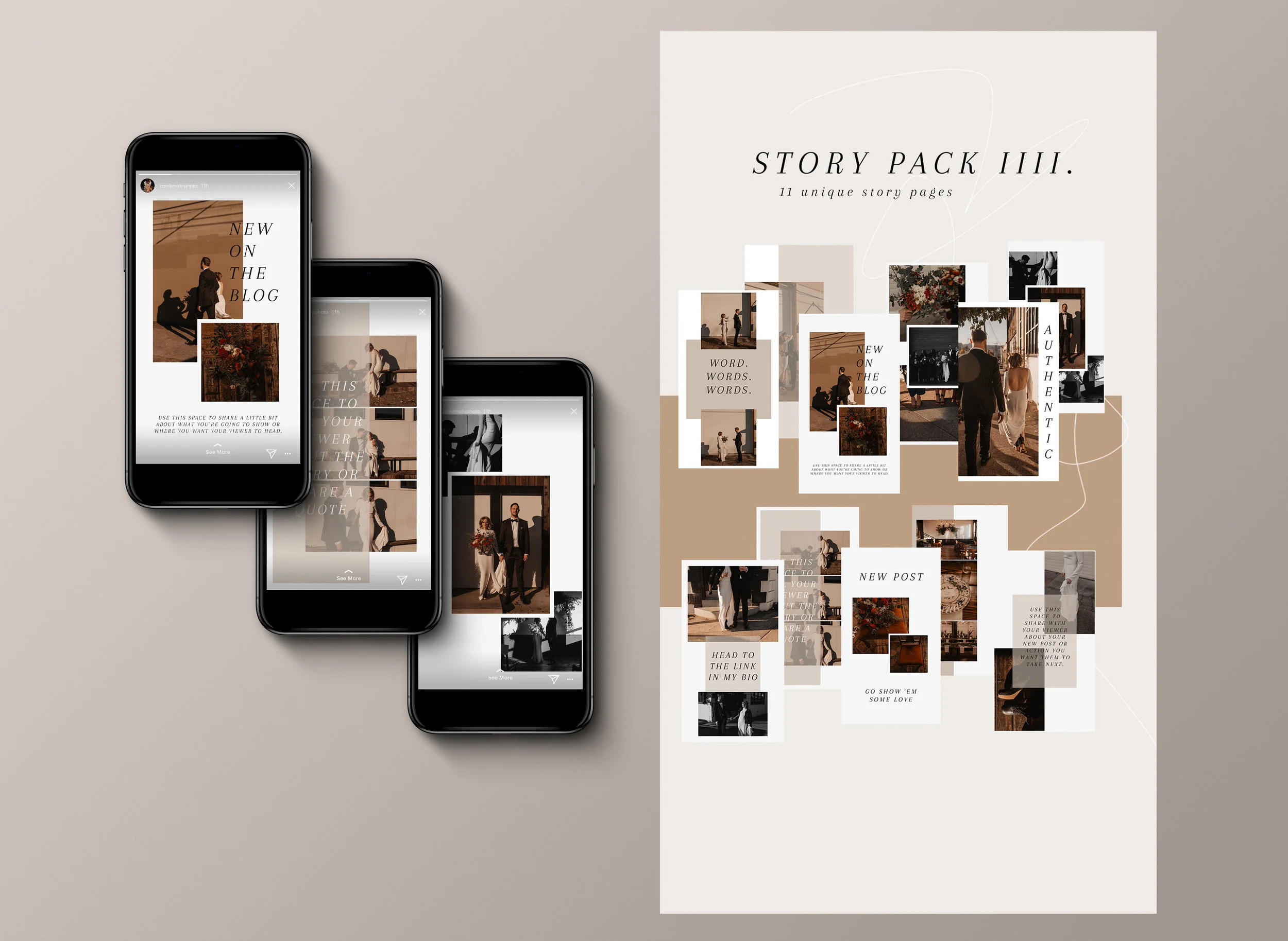 PACK IIII. // Instagram Story Template