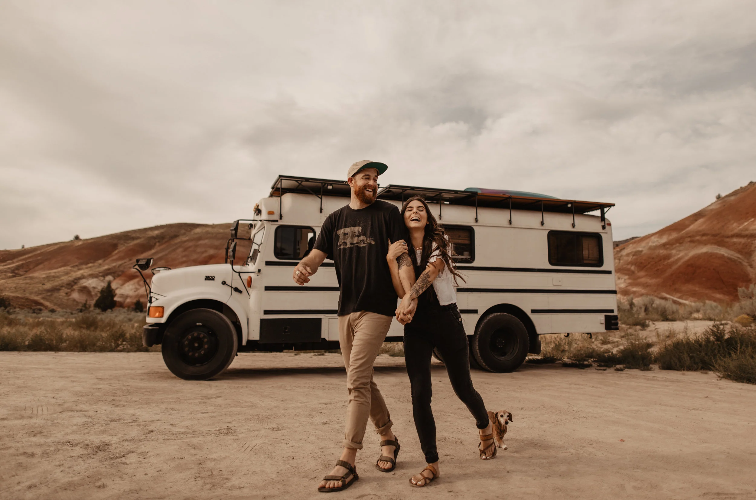 Bus Life Adventure Couple // Central Oregon // Kalen & Kyle