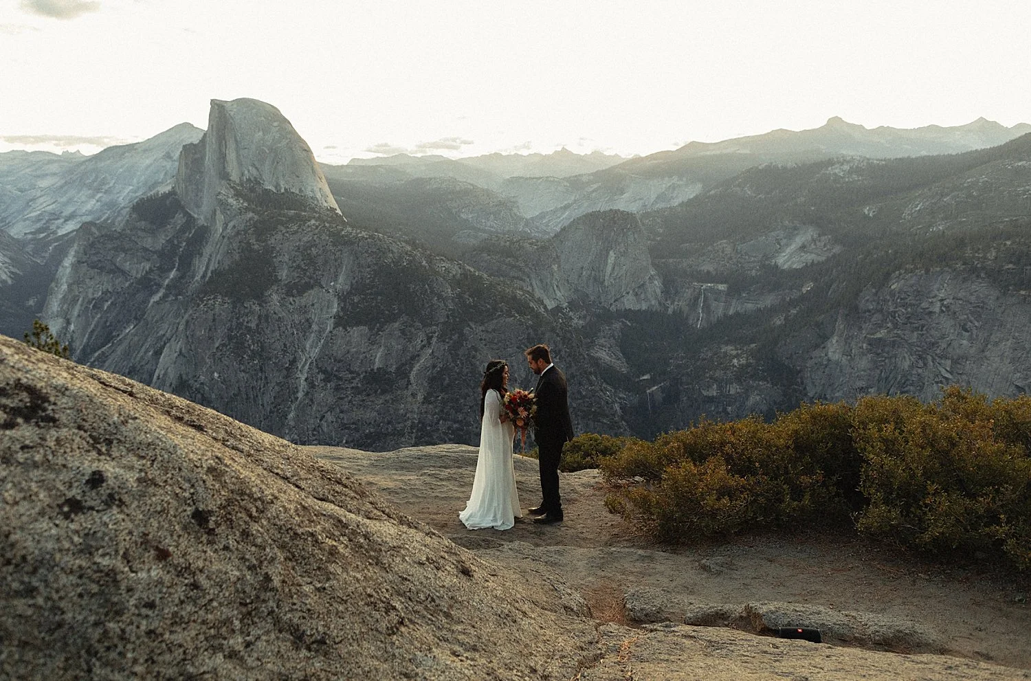 Epic Yosemite Elopement // Glacier Point + Taft Point