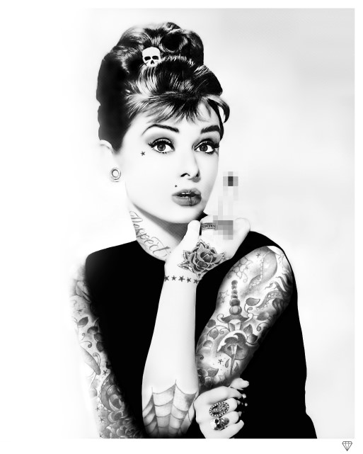 Audrey Hepburn Tattoo