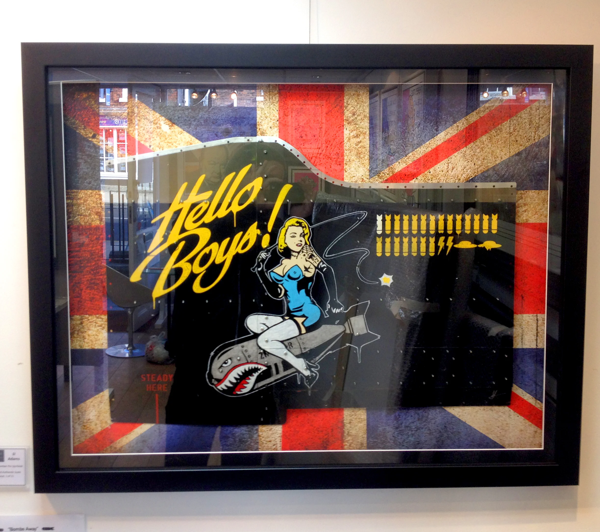 Hello Boys Bomber Panel