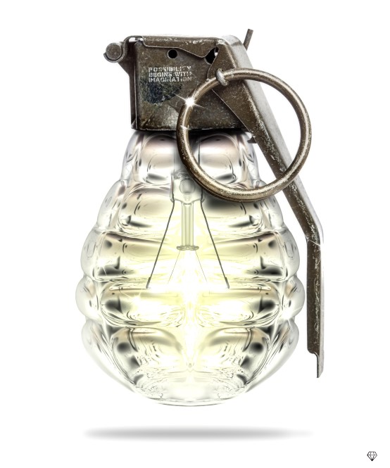 Mind Grenade (Glow in the dark version)