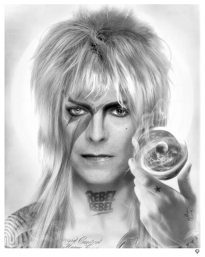 The Goblin King (B&W)