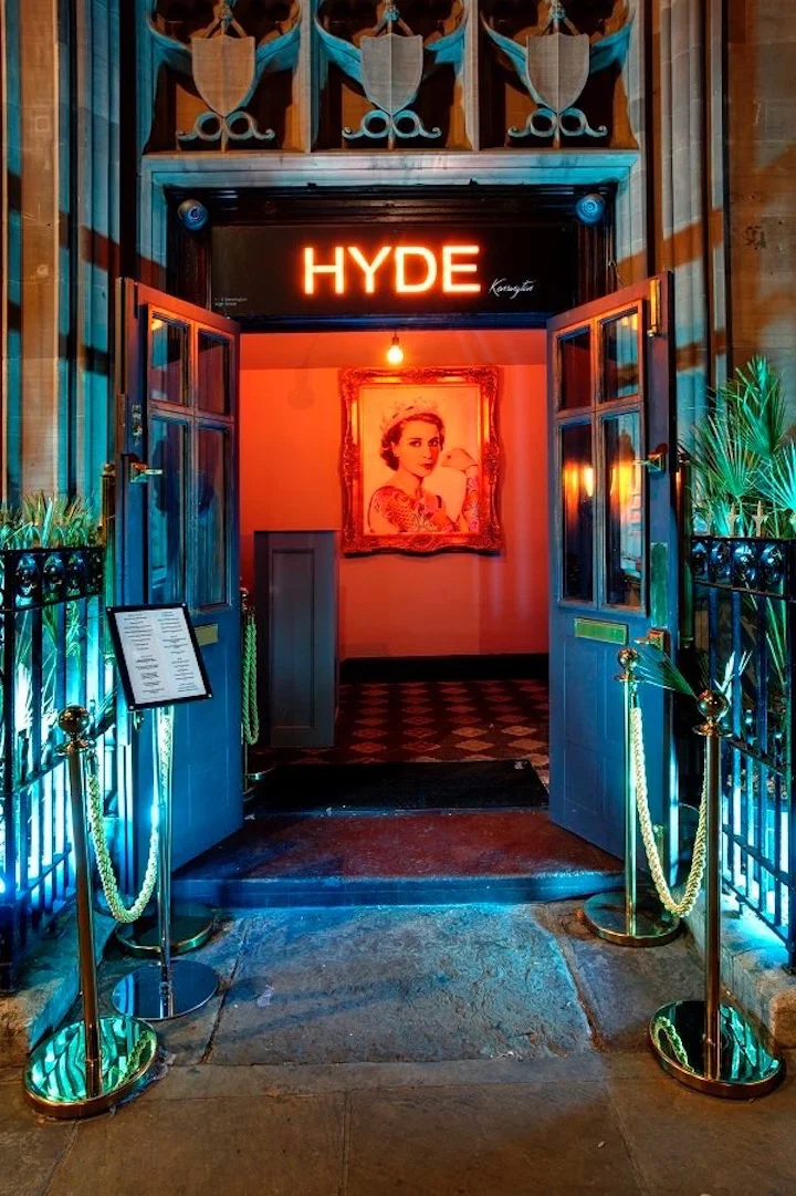 HYDE COCKTAIL BAR IN KENSIGNTON