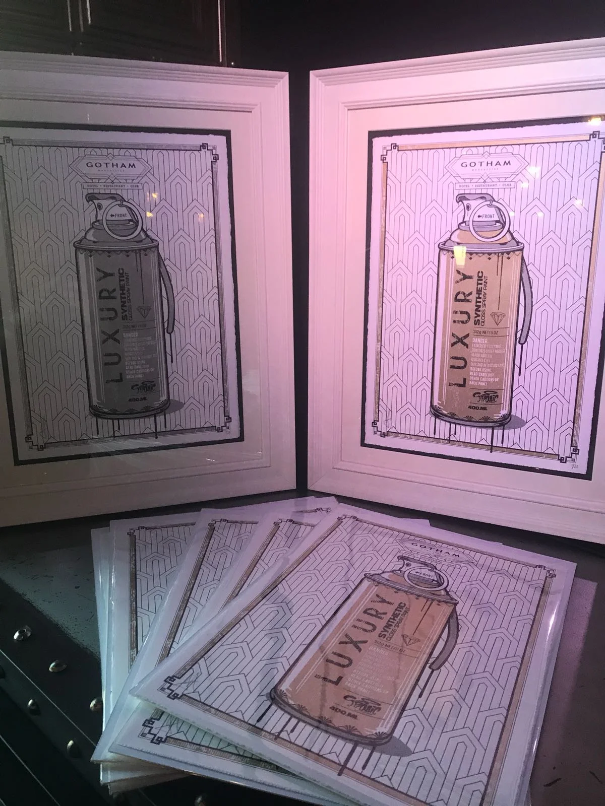 Luxury Spray Cans (Gold and Silver Leaf)