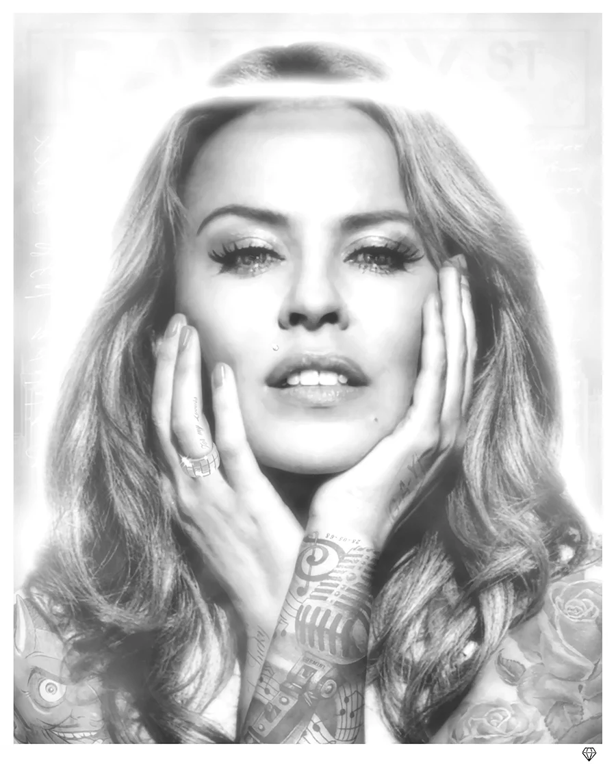 Kylie B&W