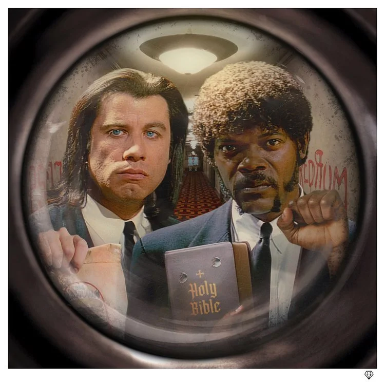 The path of the righteous man (Colour)