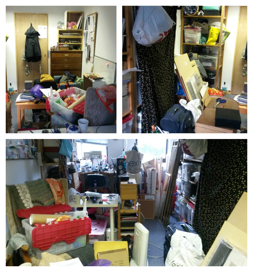 The studio from all angles- BEFORE